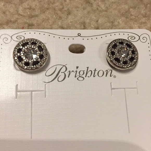 Brighton Swarovski Illumina Petite Post Earrings - Picture 3 of 4